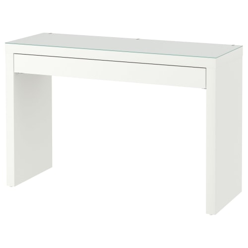 Black malm dressing table best sale